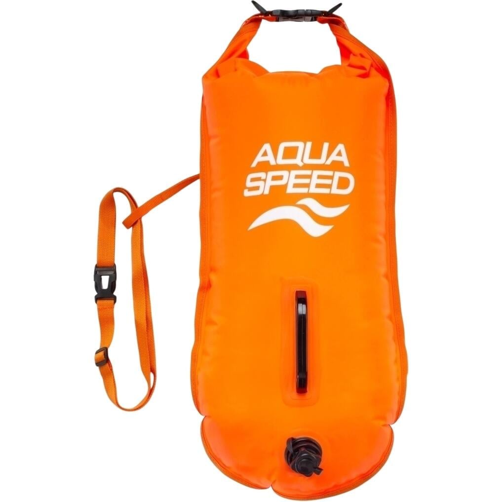 Гермомешок Aqua Speed ​​OPEN WATER SWIM BUOY 17L Оранжевый (746-75)