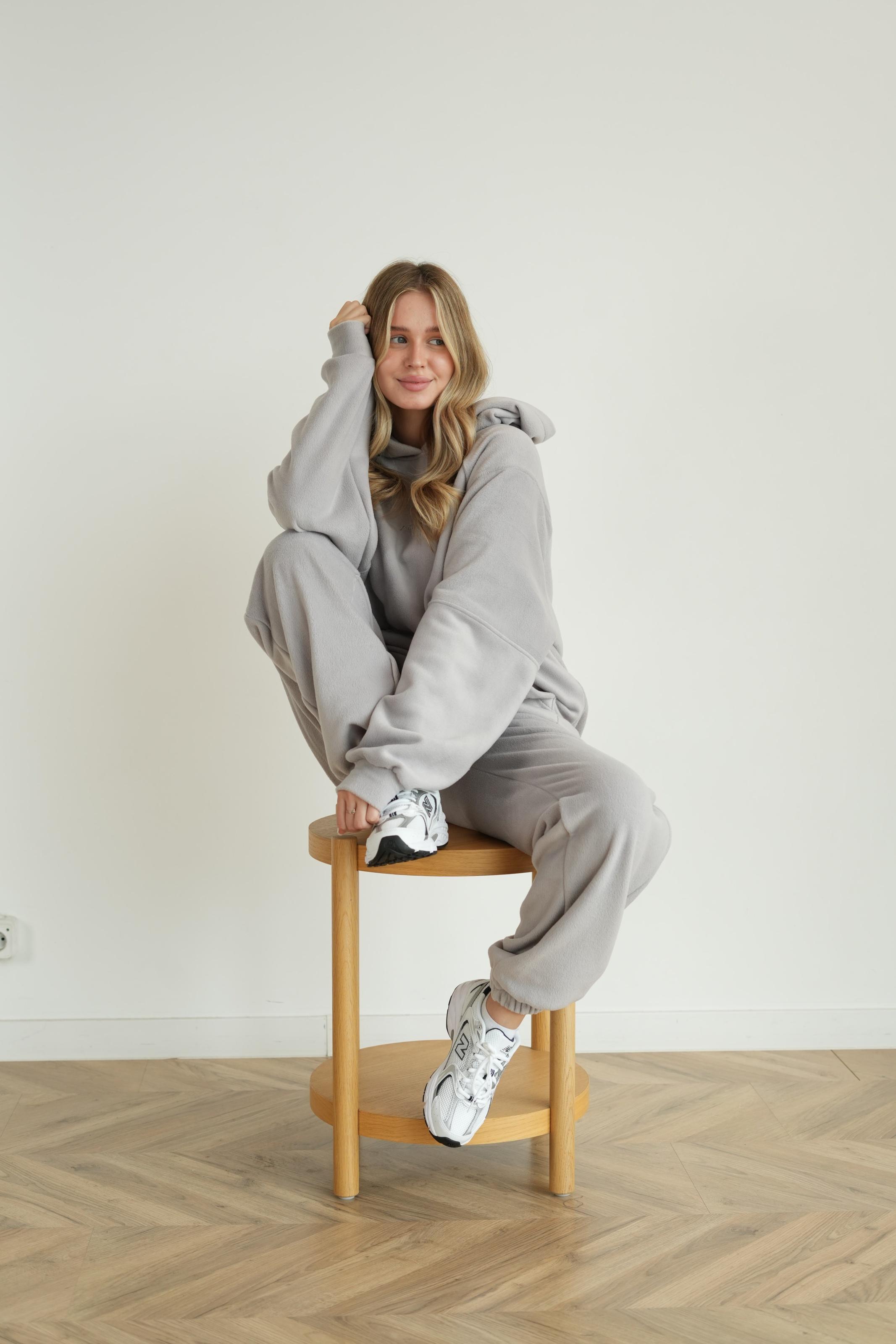 Костюм флисовый BASE 3XL Светло-серый (10204XXXL) - фото 6 Костюм флисовый BASE 3XL Светло-серый (10204XXXL) - фото 6