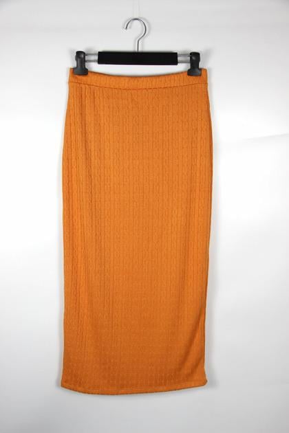 Юбка Vila 14103975П M Оранжевый