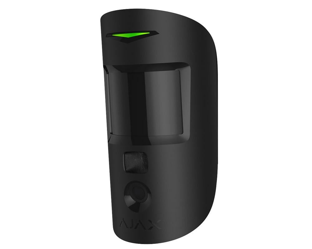 Датчик движения с фотокамерой AJAX MotionCam для верификации тревог Black (99-00005564 b) Датчик движения с фотокамерой AJAX MotionCam для верификации тревог Black (99-00005564 b)