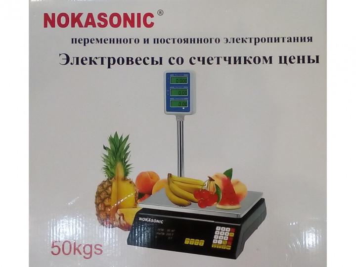 Весы торговые электронные Nokasonic NK-50 до 50 кг (1237314547) - фото 5