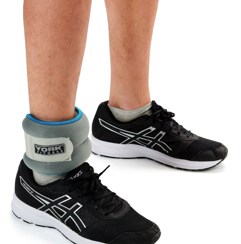 Утяжелители York Fitness Soft для рук и ног 2х2 кг Серый (5063) - фото 5 Утяжелители York Fitness Soft для рук и ног 2х2 кг Серый (5063) - фото 5