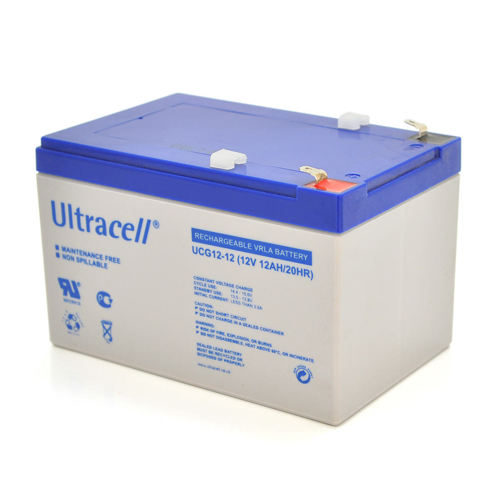 Аккумуляторная батарея гелевая Ultracell UCG12-12 GEL 12V 12 Ah (26439655)