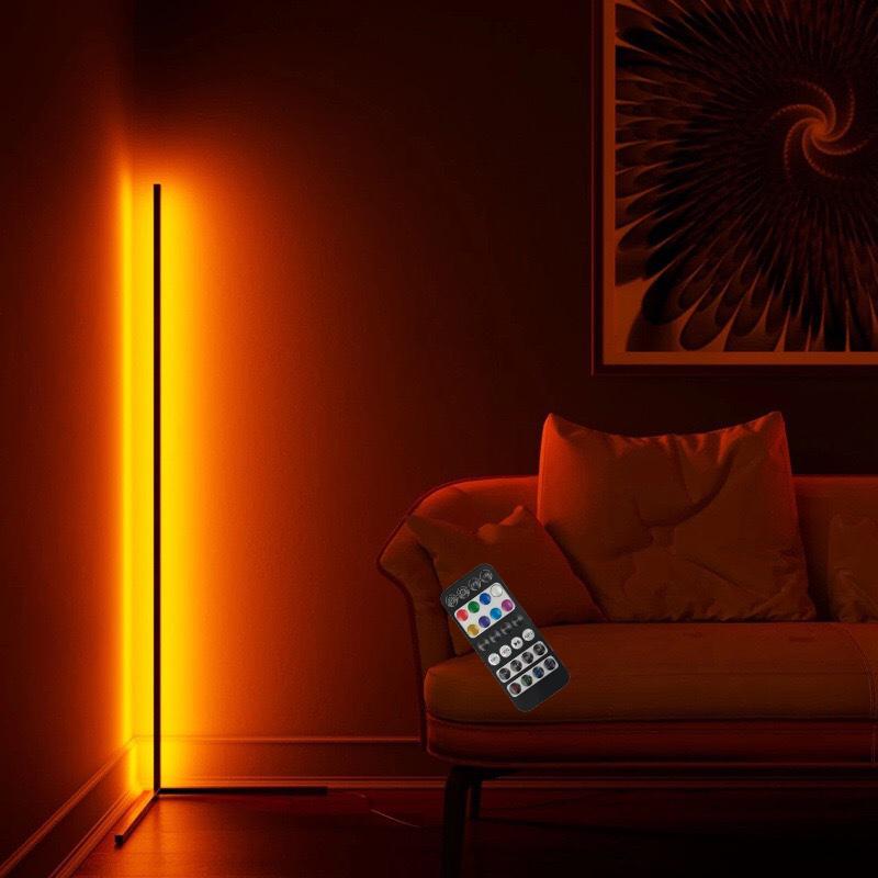 Угловая LED лампа торшер Music SunJet 142 см Черный - фото 7