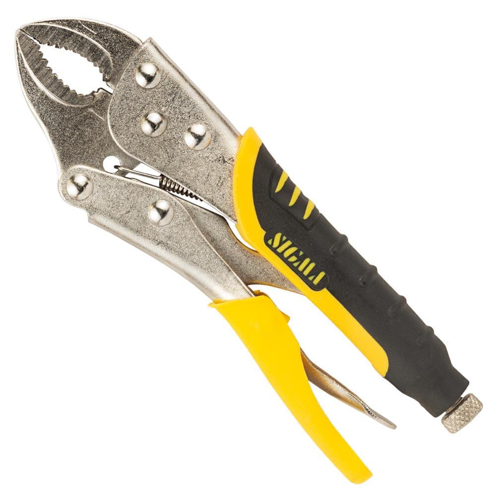 Клещи зажимные универсальные полукруглые Sigma 4340251 180 мм CrV