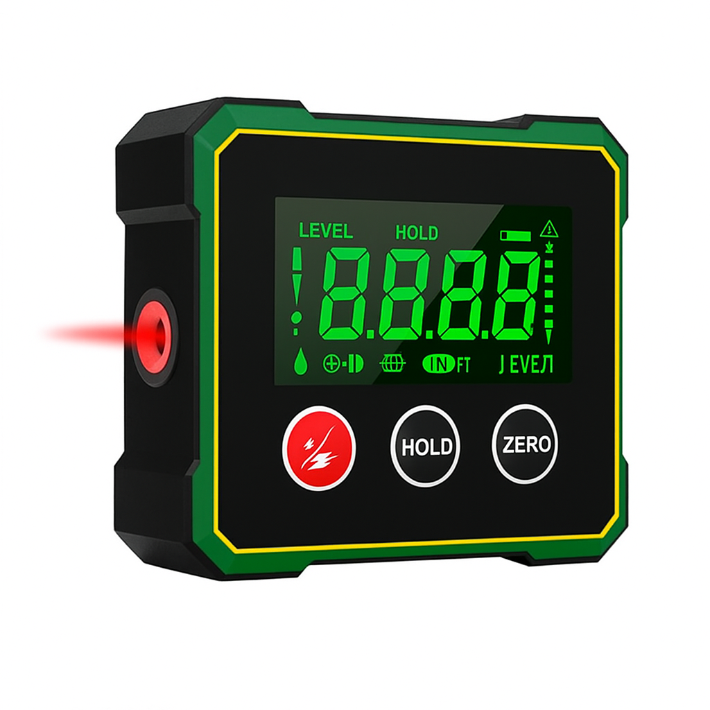 Угломер цифровой Digital Protractor JC 100 со встроенным аккумулятором инклинометр с лазерами и магнитом (28282278) Угломер цифровой Digital Protractor JC 100 со встроенным аккумулятором инклинометр с лазерами и магнитом (28282278)