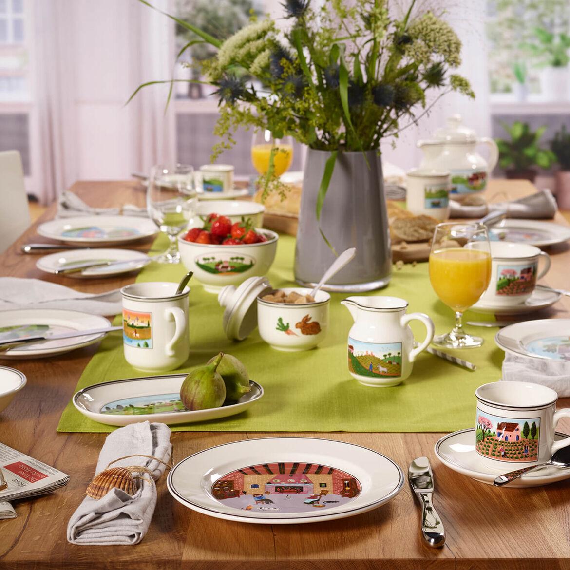 Тарілка десертна Villeroy & Boch Design Naif Camino 21 см (1023372646) - фото 2 Тарілка десертна Villeroy & Boch Design Naif Camino 21 см (1023372646) - фото 2