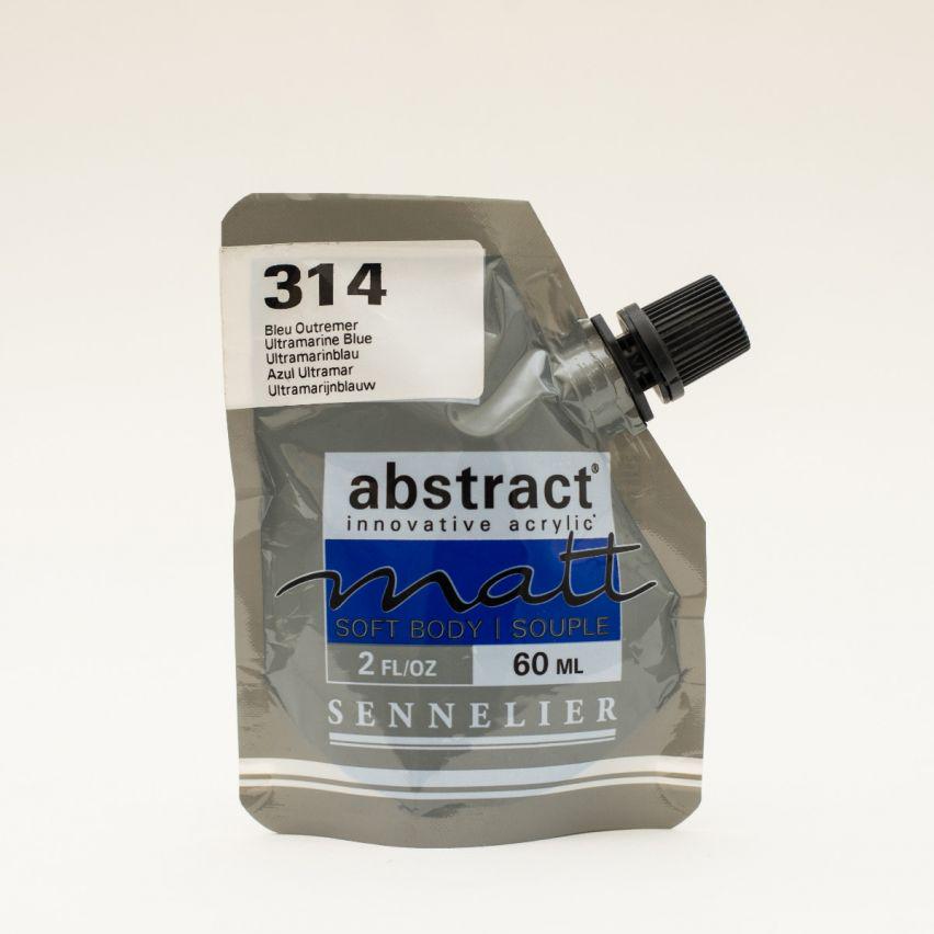 Краска акриловая Sennelier Abstract 60 мл матовая Ultramarine Blue