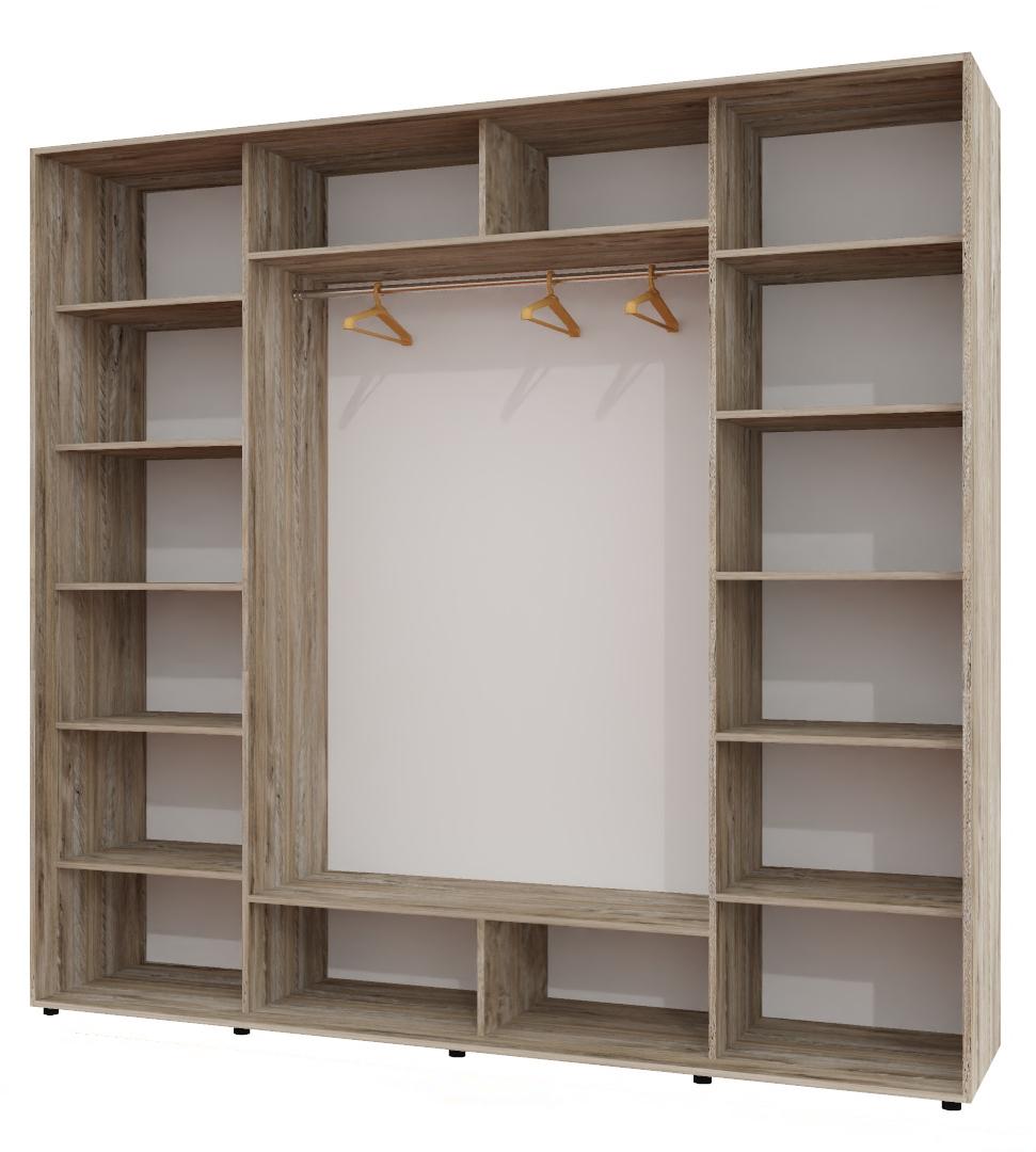 Корпус шкафа-купе Алекса ШК-05 250х60х240 см Дуб клондайк Корпус шкафа-купе Алекса ШК-05 250х60х240 см Дуб клондайк