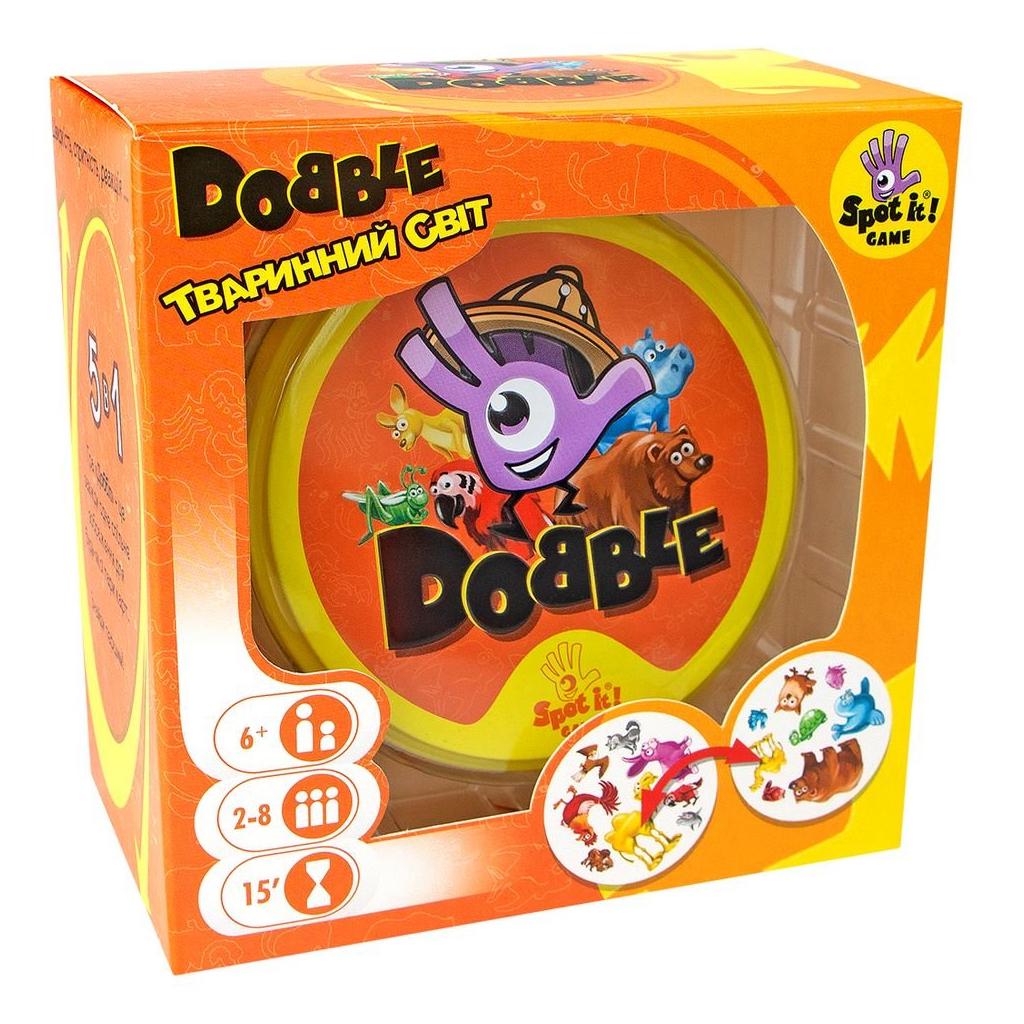 Настільна гра Asmodee Dobble Animals (16246)