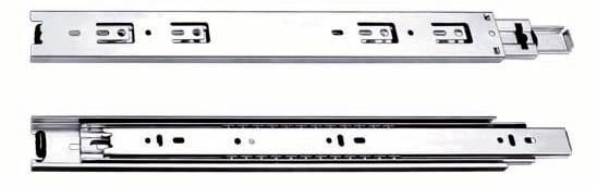Напрямна телескопічна повного висування FZB 400х42 мм - фото 2 Напрямна телескопічна повного висування FZB 400х42 мм - фото 2