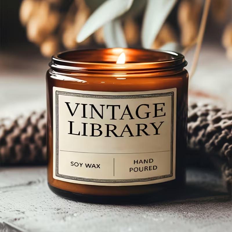 Аромасвечка Vintage Library соевая 100 г (37242294)