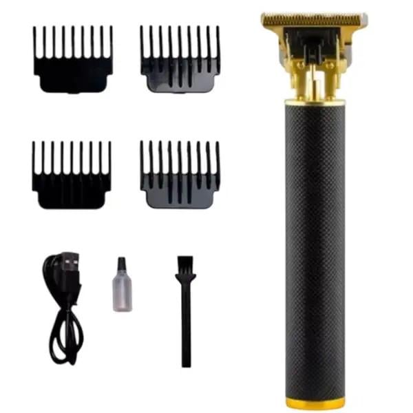 Триммер аккумуляторный Domotec MS-427 3в1 для бороды и волос 5 Вт 4 насадки USB зарядка (ML-05137)