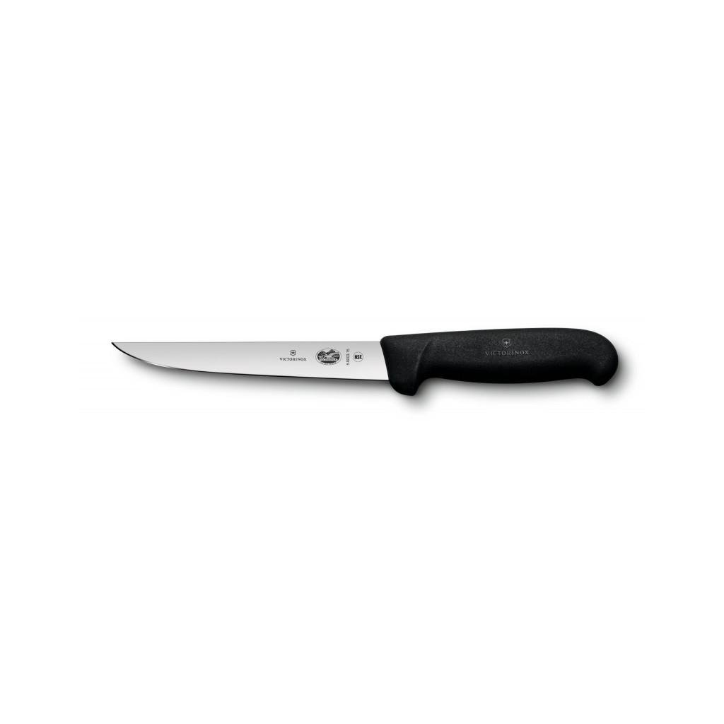 Кухонный нож Victorinox Fibrox Boning 15 см Black (5.6003.15)