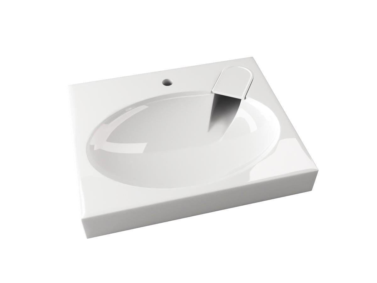 Умивальник для пральної машини акриловий Redokss San OCEAN 60х50 см - фото 4 Умивальник для пральної машини акриловий Redokss San OCEAN 60х50 см - фото 4