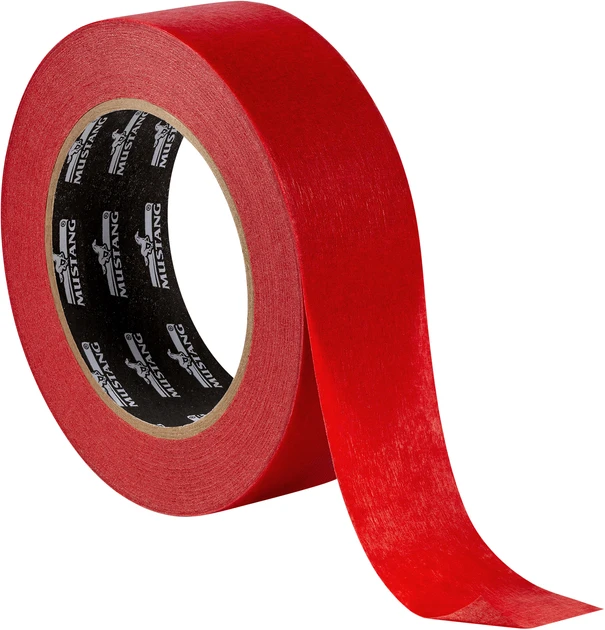 Малярная лента Mustang Da Vinci Red рисовая 48 мм х 50 м Красный - фото 2 Малярная лента Mustang Da Vinci Red рисовая 48 мм х 50 м Красный - фото 2