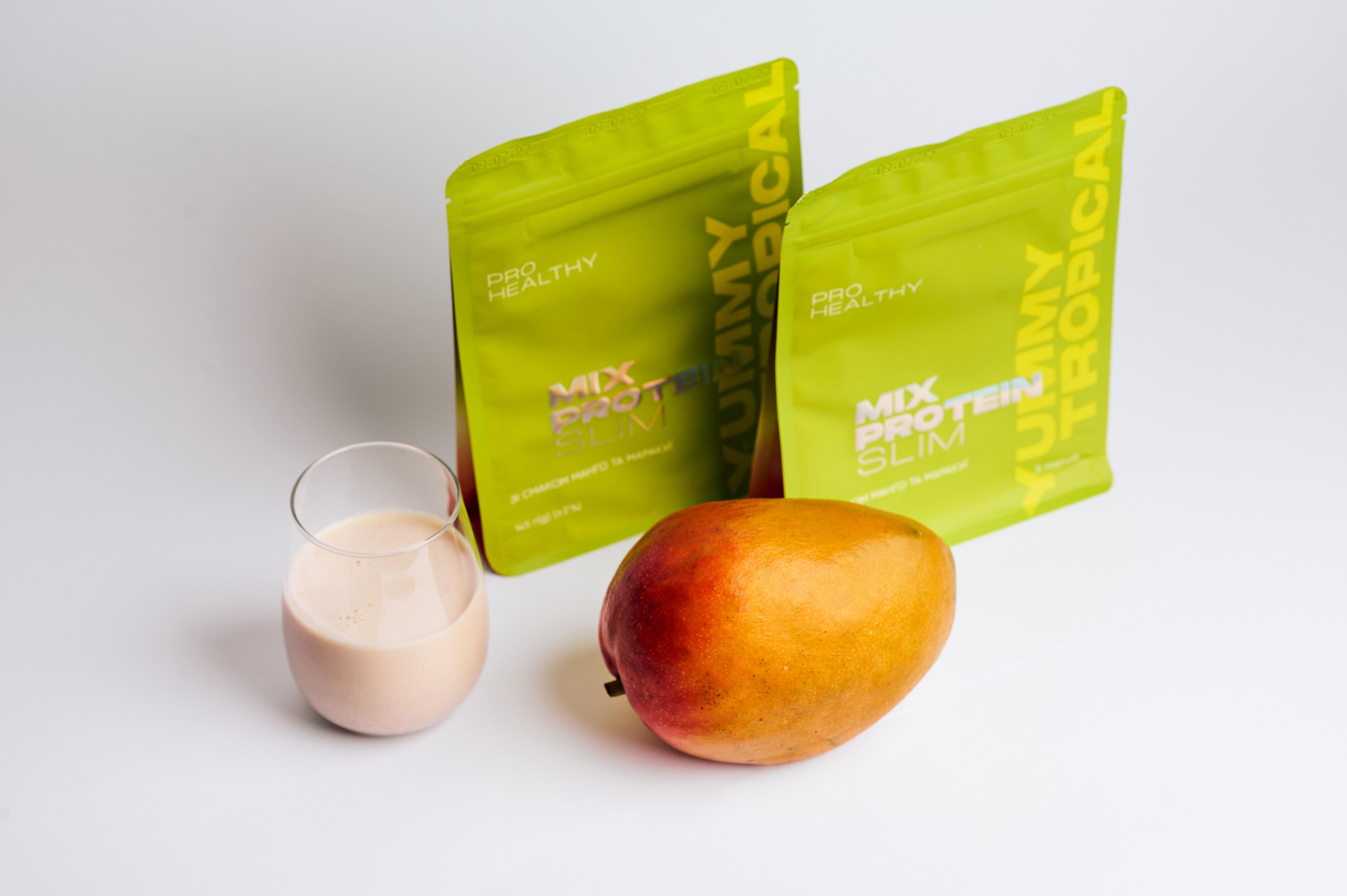 Протеїновий коктейль готовий Choice для інтенсивного схуднення Mix Protein Slim Yummy Tropical 145 г 5 порцій (27768319) - фото 2 Протеїновий коктейль готовий Choice для інтенсивного схуднення Mix Protein Slim Yummy Tropical 145 г 5 порцій (27768319) - фото 2