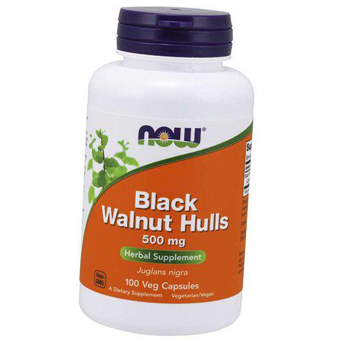 Скорлупа черного ореха Black Walnut Hulls 500 100 вег.капс. (71128071)