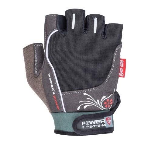 Перчатки для фитнеса и тяжелой атлетики Power System Woman’s Power PS-2570 M Black