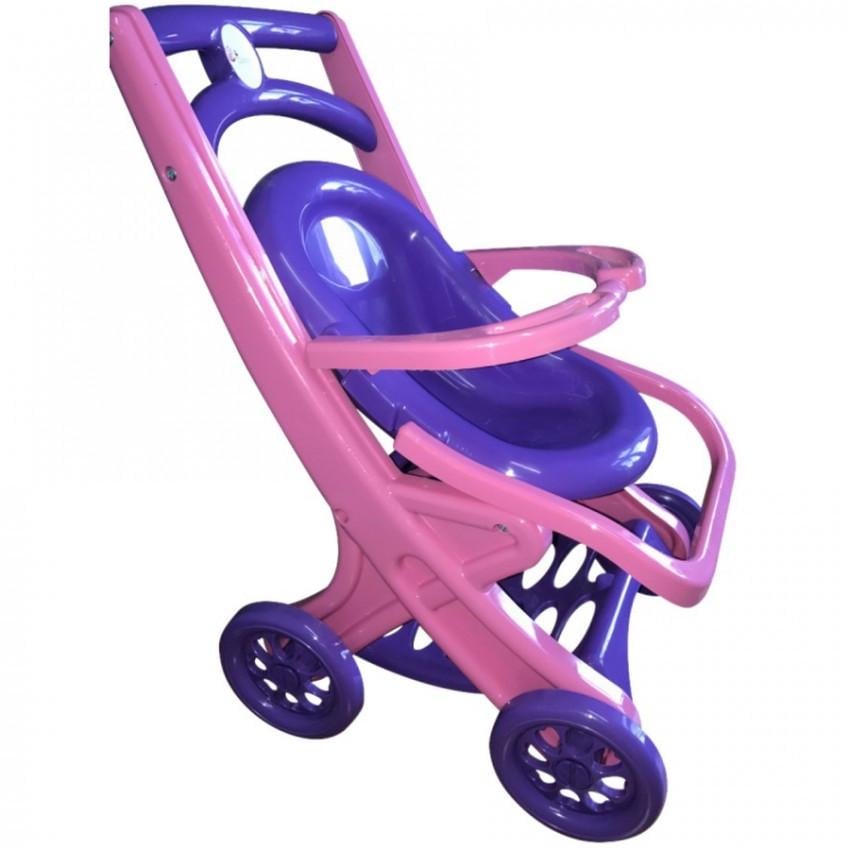 Коляска для кукол Doloni Toys 0122/02 Розово-фиолетовый (1629007487)