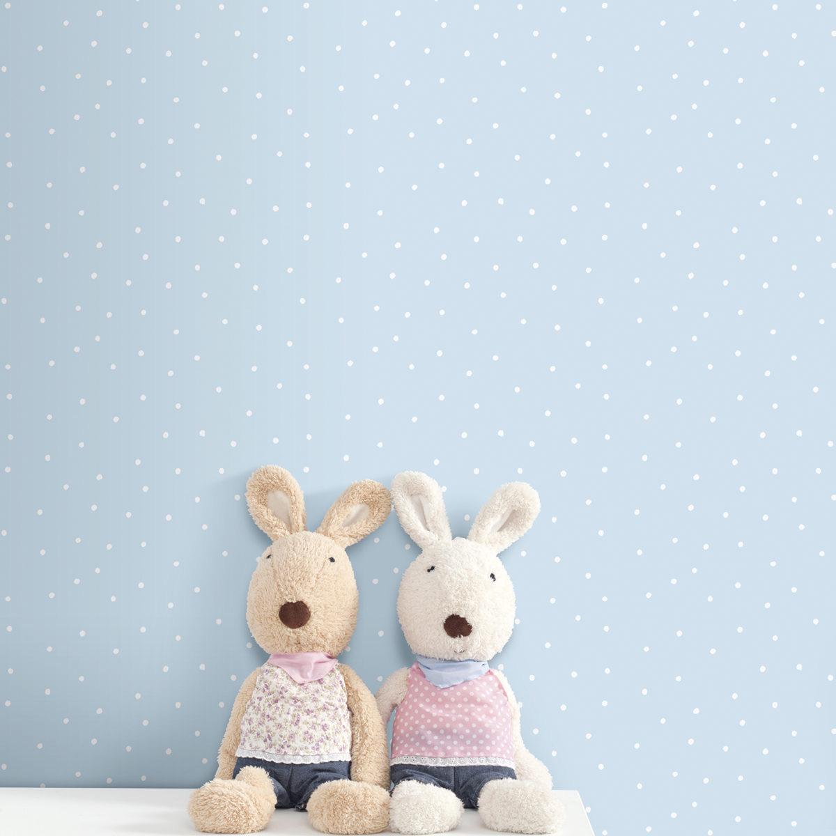 Обои детские ICH Pippo 459-1 Голубой (13556738) - фото 2 Обои детские ICH Pippo 459-1 Голубой (13556738) - фото 2