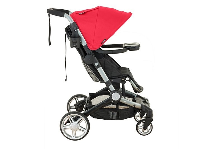 Коляска 2в1 Larktale Coast Barossa Red з чорною люлькою - фото 6