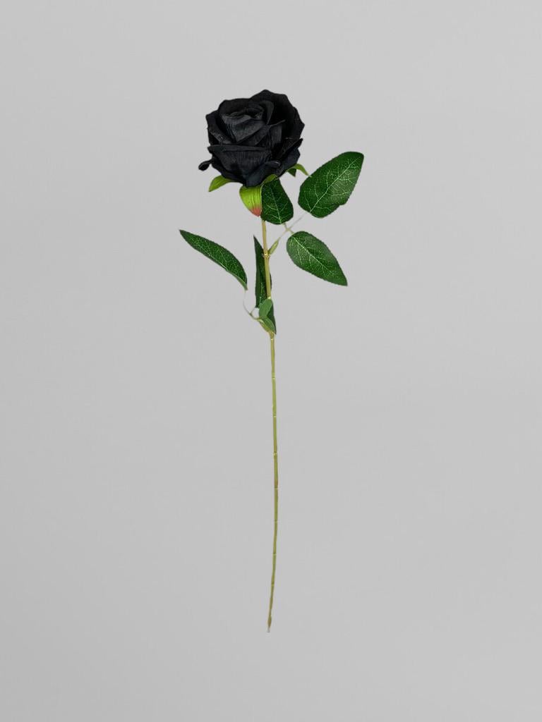 Роза на стебле 51 см Черный (К02087) - фото 7
