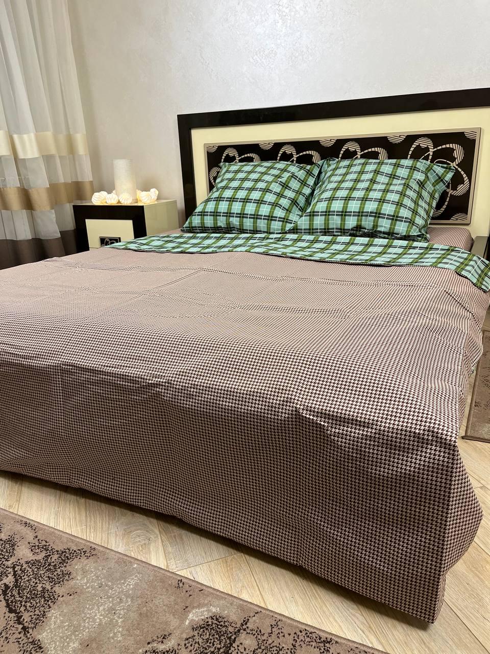 Комплект постільної білизни двоспальний наволочки 70x70 см (DR-113-1) - фото 5 Комплект постільної білизни двоспальний наволочки 70x70 см (DR-113-1) - фото 5