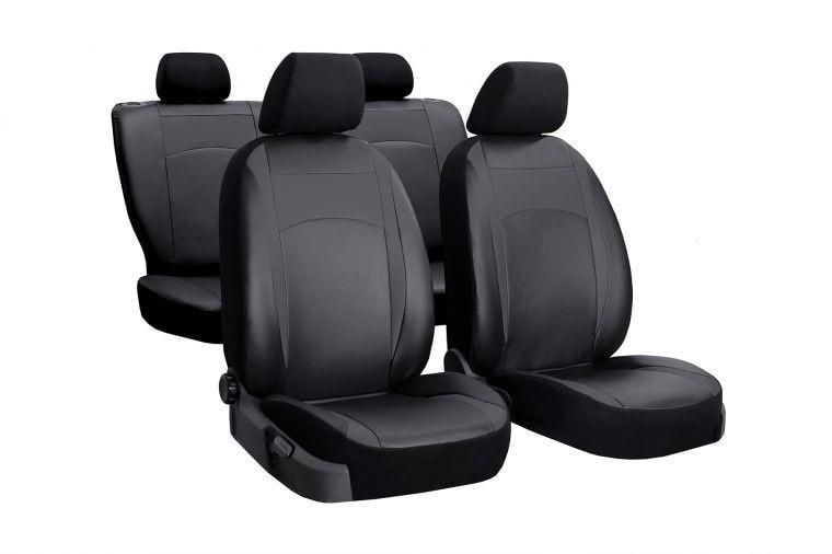 Авточехлы из экокожи CHERY Jaggi 2006- Pok-ter Desing Leather с черной вставкой (r416145)