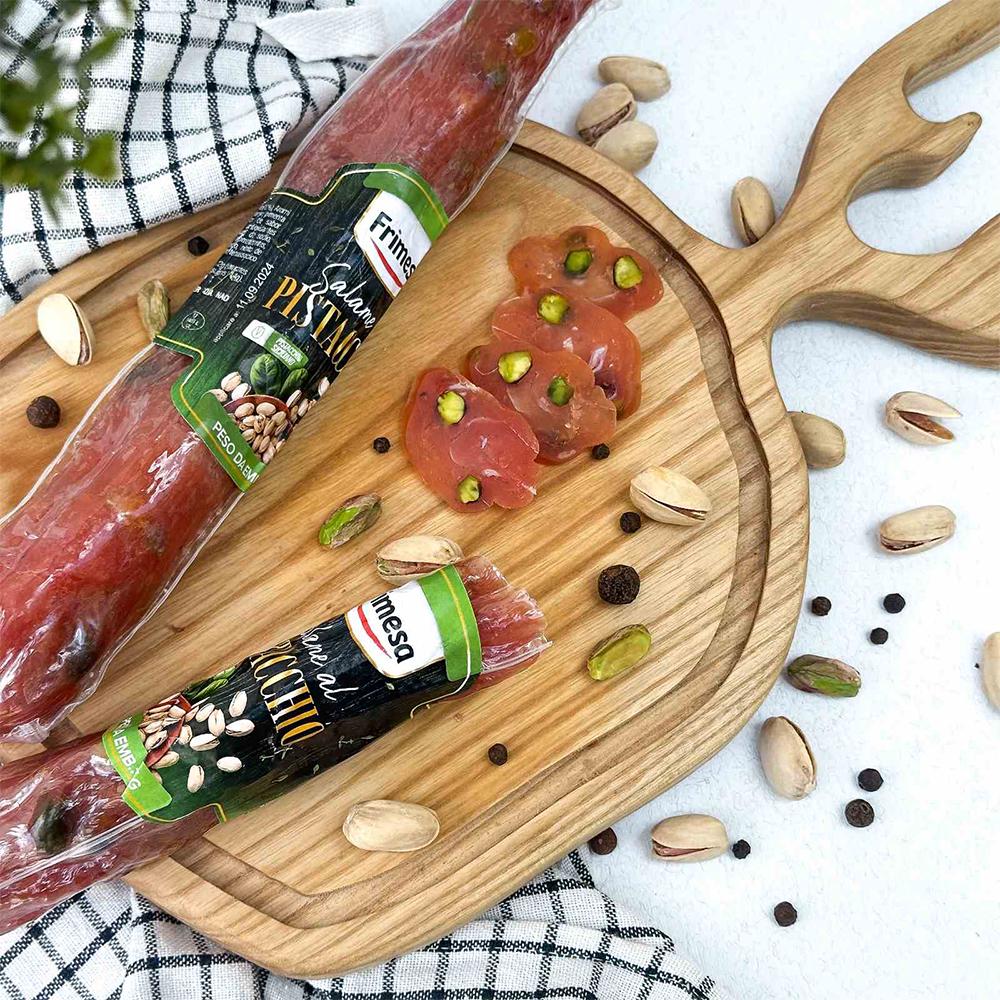 Ковбаса салямі з фісташками Frimesa Salame al Pistacchio 250 г (2009159042) - фото 3 Ковбаса салямі з фісташками Frimesa Salame al Pistacchio 250 г (2009159042) - фото 3