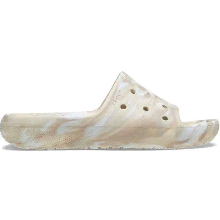Шлепанцы Crocs Classic Marbled Slide M13 р. 48/49 31 см Bone/Multi (211211)