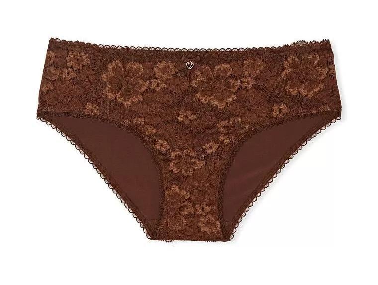 Трусики хипстеры Victoria's Secret Hiphugger Panty L Коричневый (26689413)