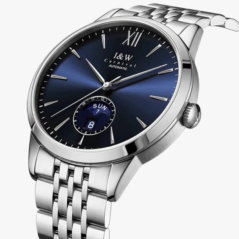 Годинник чоловічий механічний Carnival New York (18302)