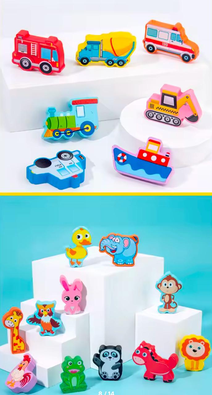 Сортер-пазл магнитный для детей 3в1 с цифрами/фруктами/животными и удочкой деревянный 45х18 см - фото 2 Сортер-пазл магнитный для детей 3в1 с цифрами/фруктами/животными и удочкой деревянный 45х18 см - фото 2