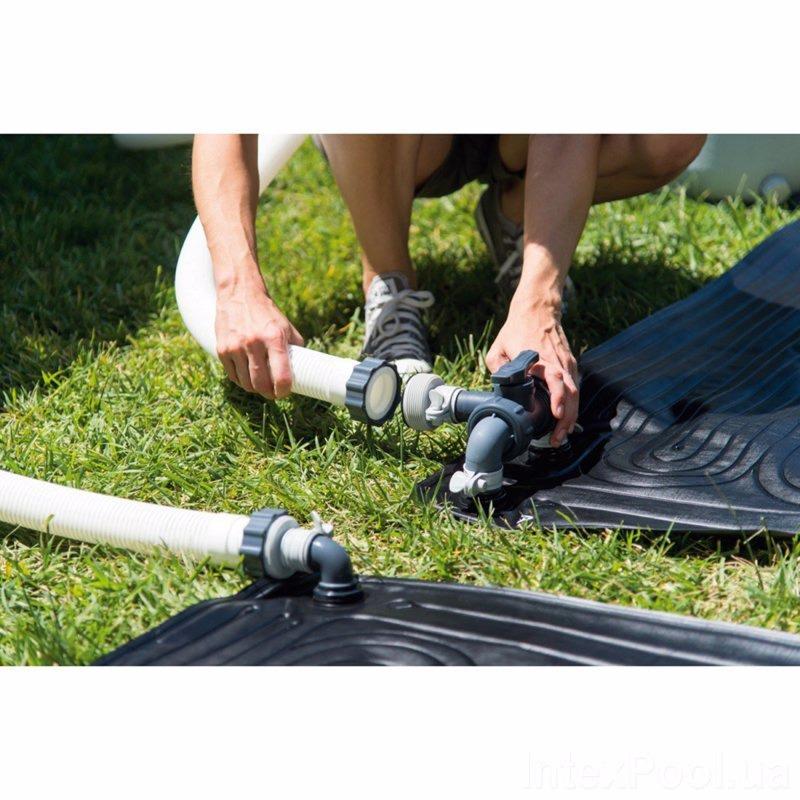 Килим для нагріву води в басейні Intex 28685 сонячний 120x120 см (25172925) - фото 2 Килим для нагріву води в басейні Intex 28685 сонячний 120x120 см (25172925) - фото 2