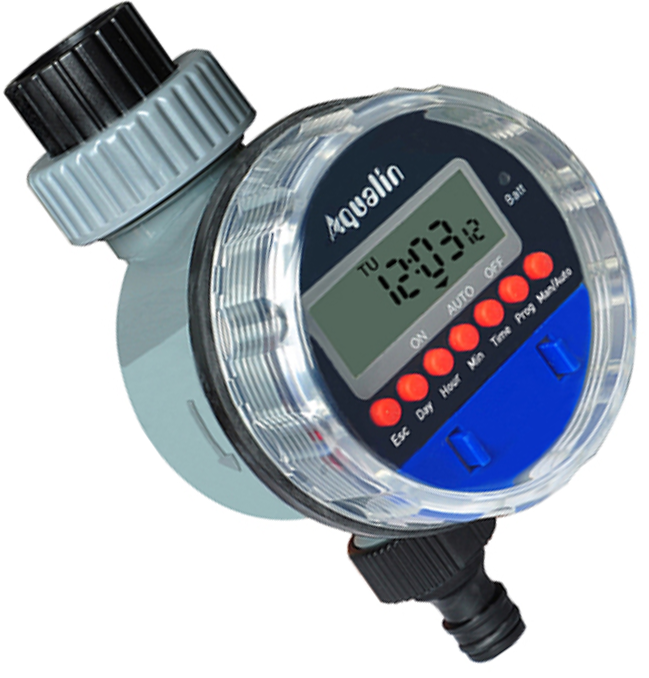 Таймер поливу Aqualin YL21026 кульовий клапан 3/4" з цифровим контролером подачі води (2401502305)