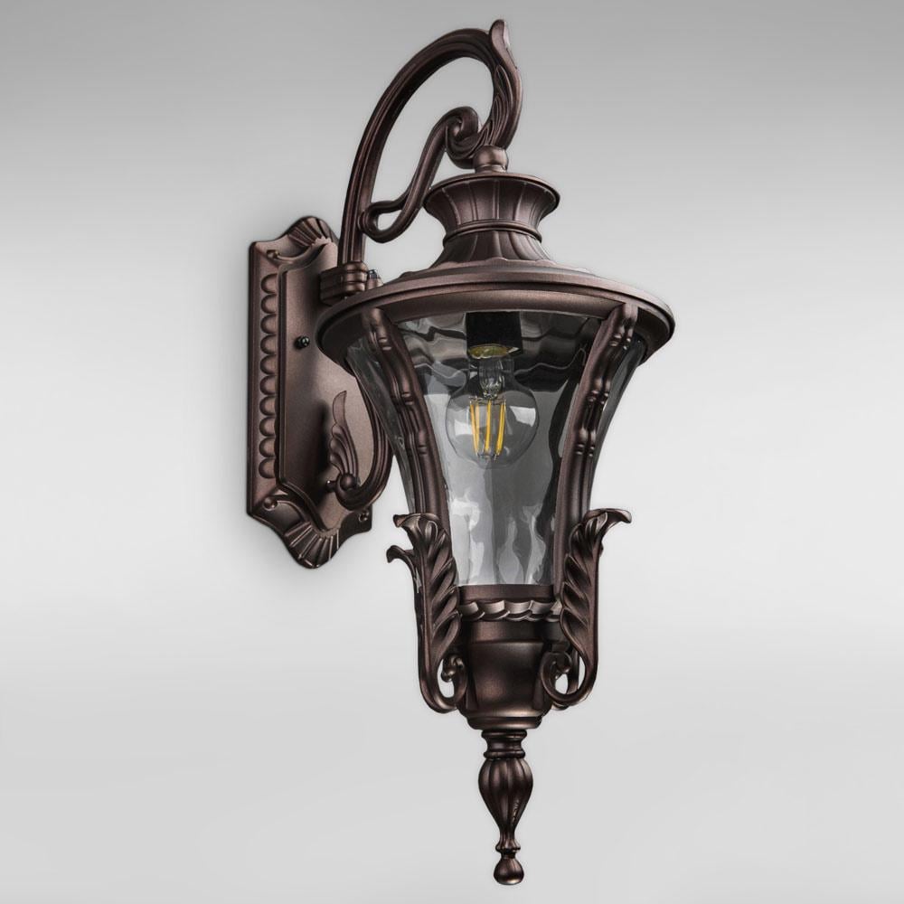Світильник вуличний настінний Light House DL-18768/1W Коричневий