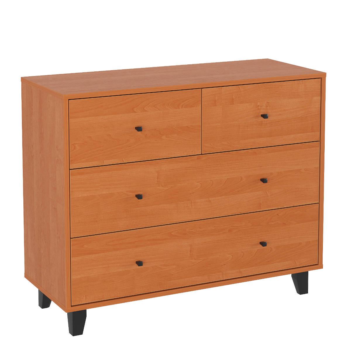 Комод для ванной Компанит 22 4 ящика 100х40х82 см Ольха (13350000) - фото 1 Комод для ванной Компанит 22 4 ящика 100х40х82 см Ольха (13350000) - фото 1