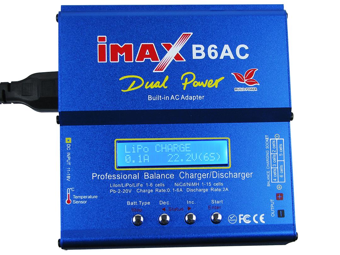 Зарядное устройство универсальное iMAX B6 AC - фото 1 Зарядное устройство универсальное iMAX B6 AC - фото 1