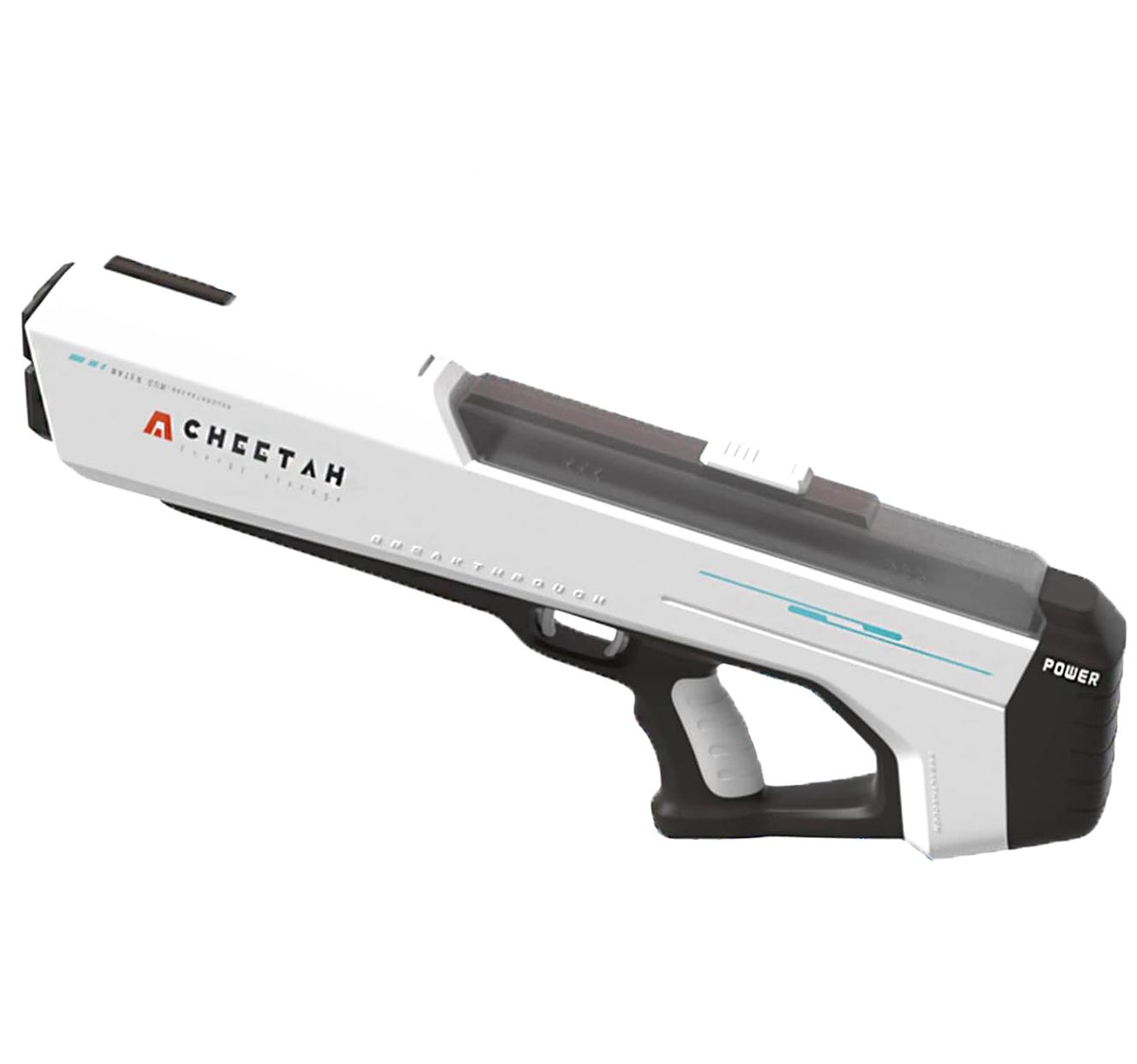 Пистолет водяной электрический CHEETAH с автоматическим насосом Черно- белый (26341403)