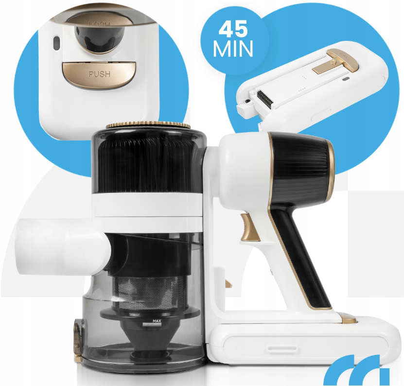 Пилосос вертикальний MalTec TURBOCYCLONE PRO1000 350 Вт - фото 8 Пилосос вертикальний MalTec TURBOCYCLONE PRO1000 350 Вт - фото 8