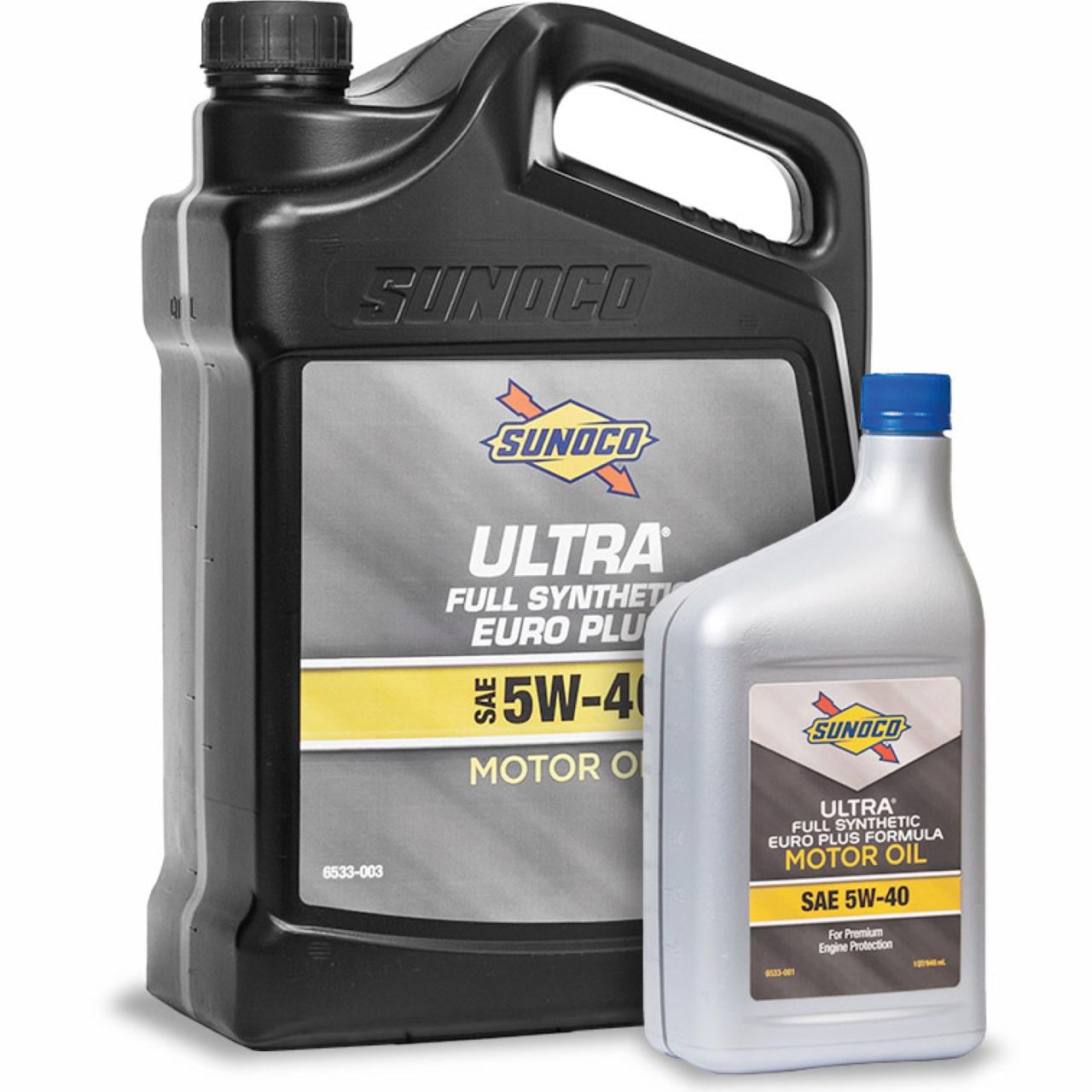 Моторное масло Sunoco Ultra Full Synthetic Euro Plus 5W-40 3,78 л + 0,946 л (6533-003-001)