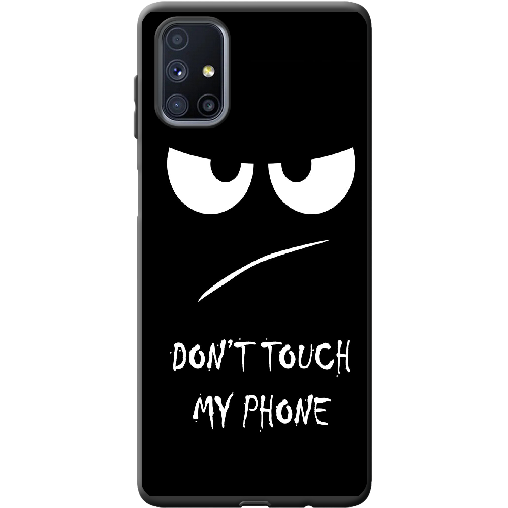 Чехол Boxface Samsung M515 Galaxy M51 Don't Touch my Phone Черный силикон (40937-up535-41345)