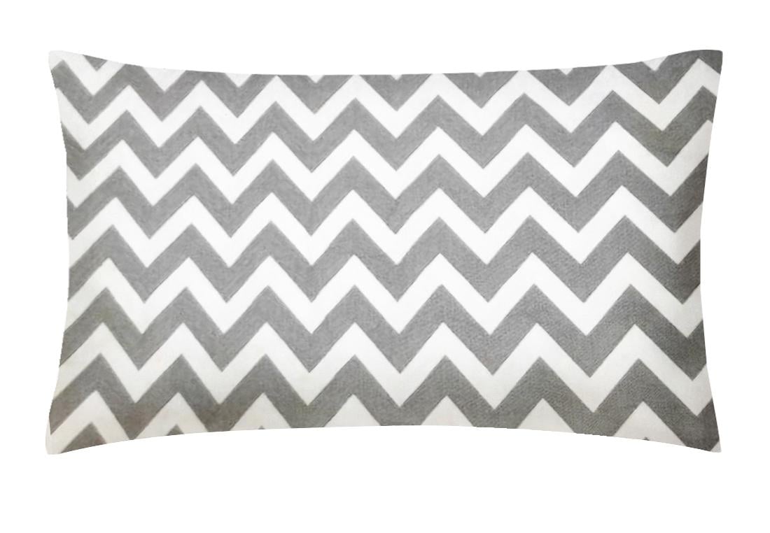 Набор наволочек Cosas Zigzag 50х70 см 2 шт. Grey/Light Blue (4822052050453)