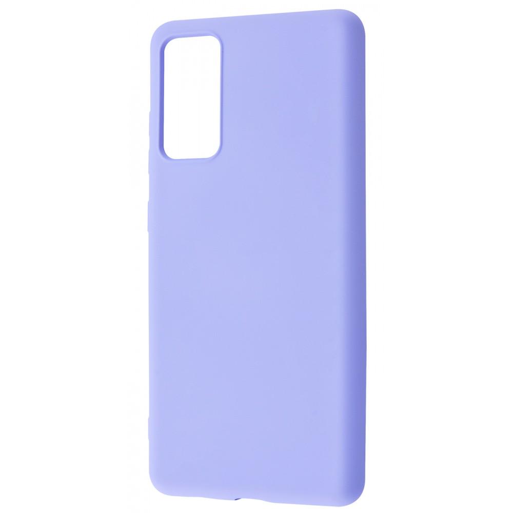 Чехол однотонный WAVE Colorful Case (TPU) Samsung Galaxy S20 FE (G780F) light purple