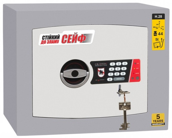 Сейф взломостойкий Griffon HG.28.K.ET