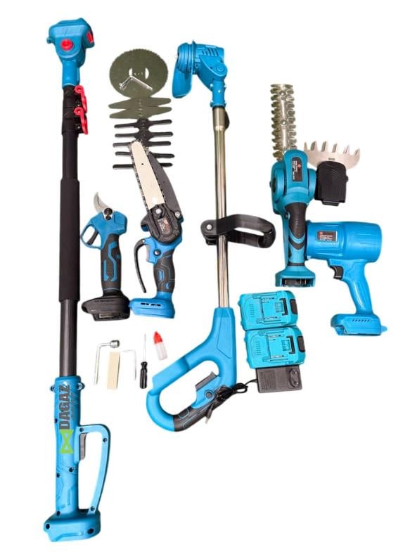 Набір акумуляторний Krafftec 48 V Секатор/Пила/Коса/Повітродувка/Подовжувач/Кущоріз (30069949) - фото 15