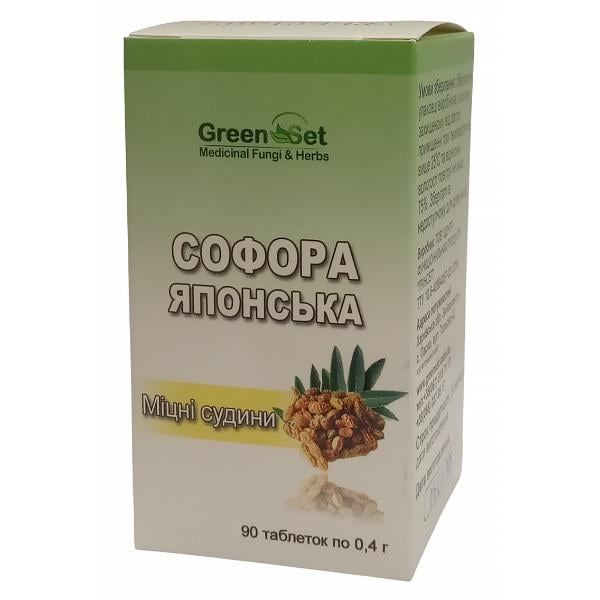Комплекс для профілактики тиску та кровообігу Green Set Софора японська 90 табл. (000024028)