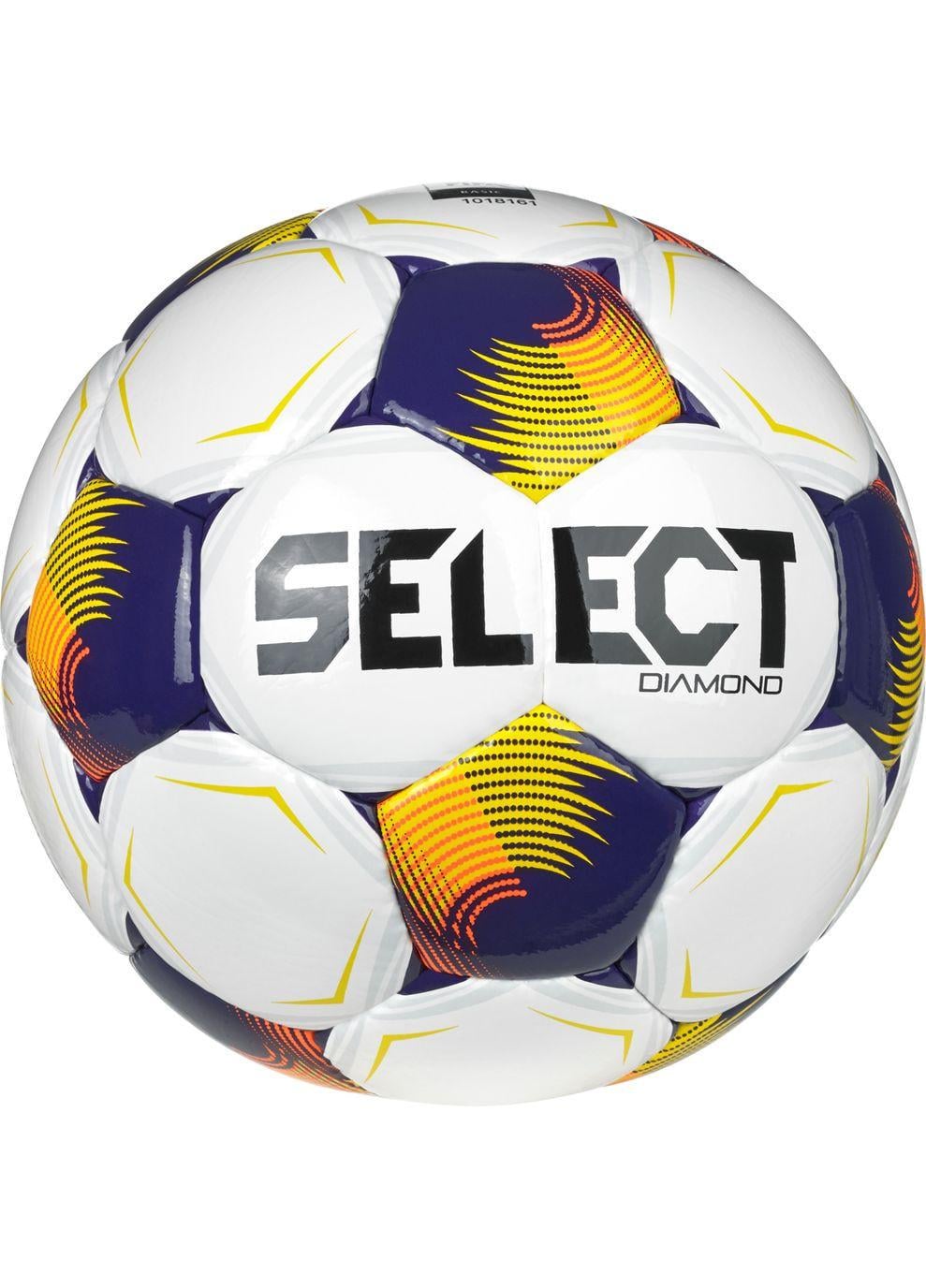 М'яч футбольний SELECT DIAMOND FIFA v26 р. 4 Білий/Помаранчевий (085537-010 4)