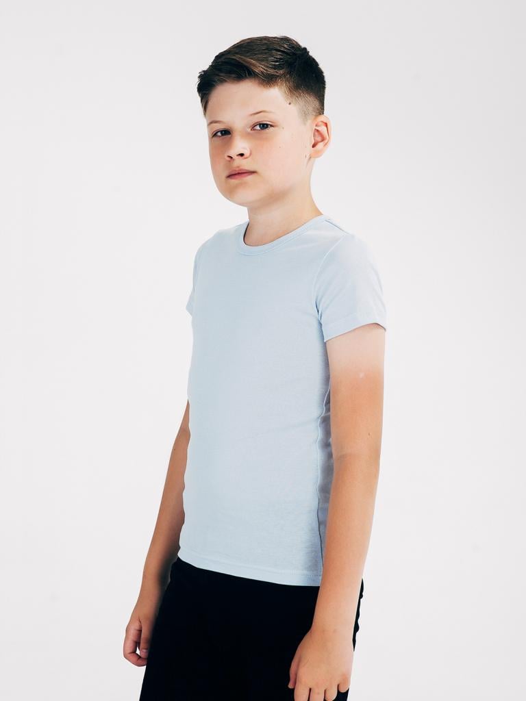 Футболка Smil 158 см Голубой 103503